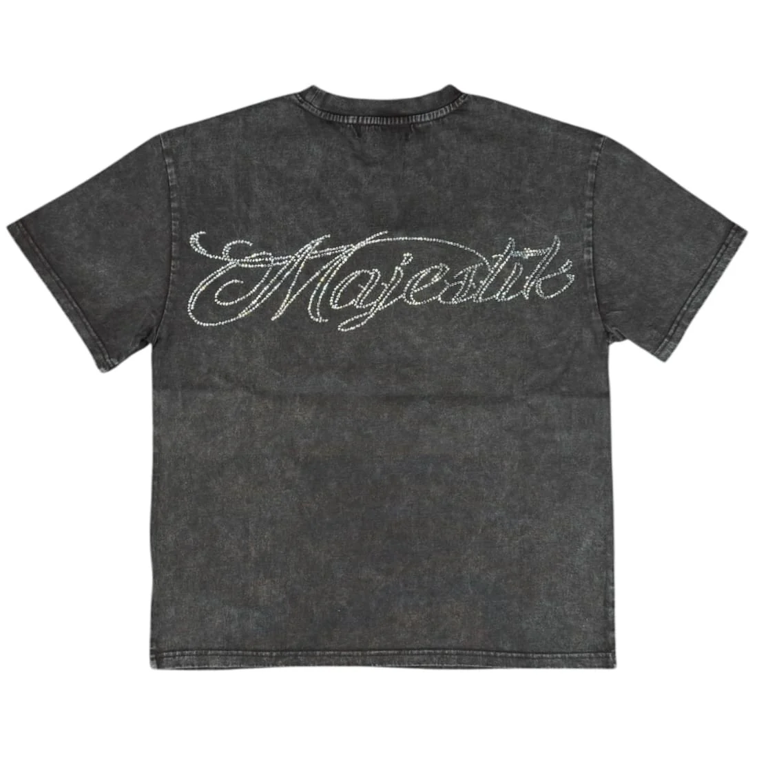 Majestik Racing Sport Beyond Redline Rhinestone Tee (Black) TE2600 - Image 2