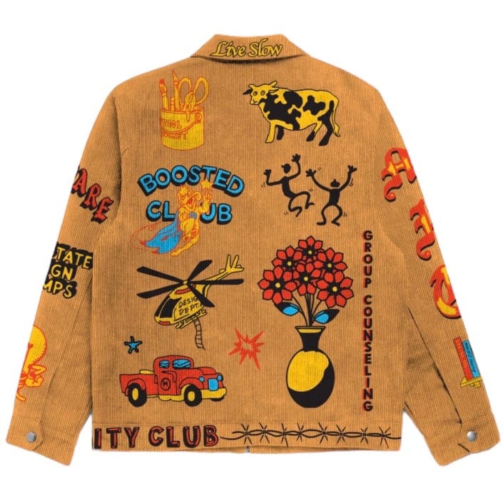 Market Boosted Club Corduroy Jacket (Rattan) 389000125 - Image 2