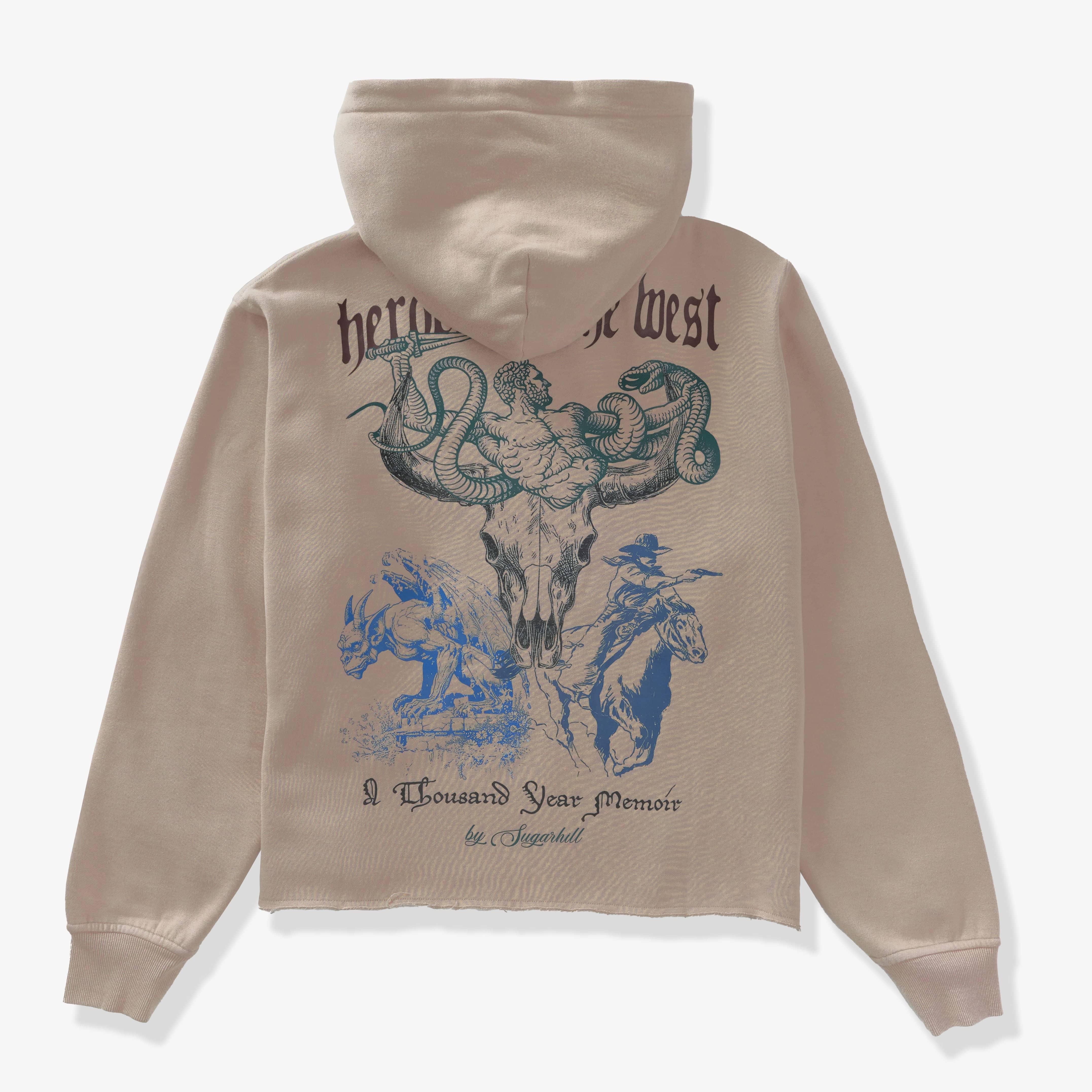 "Memoir" Hoodie (cement) - Image 6