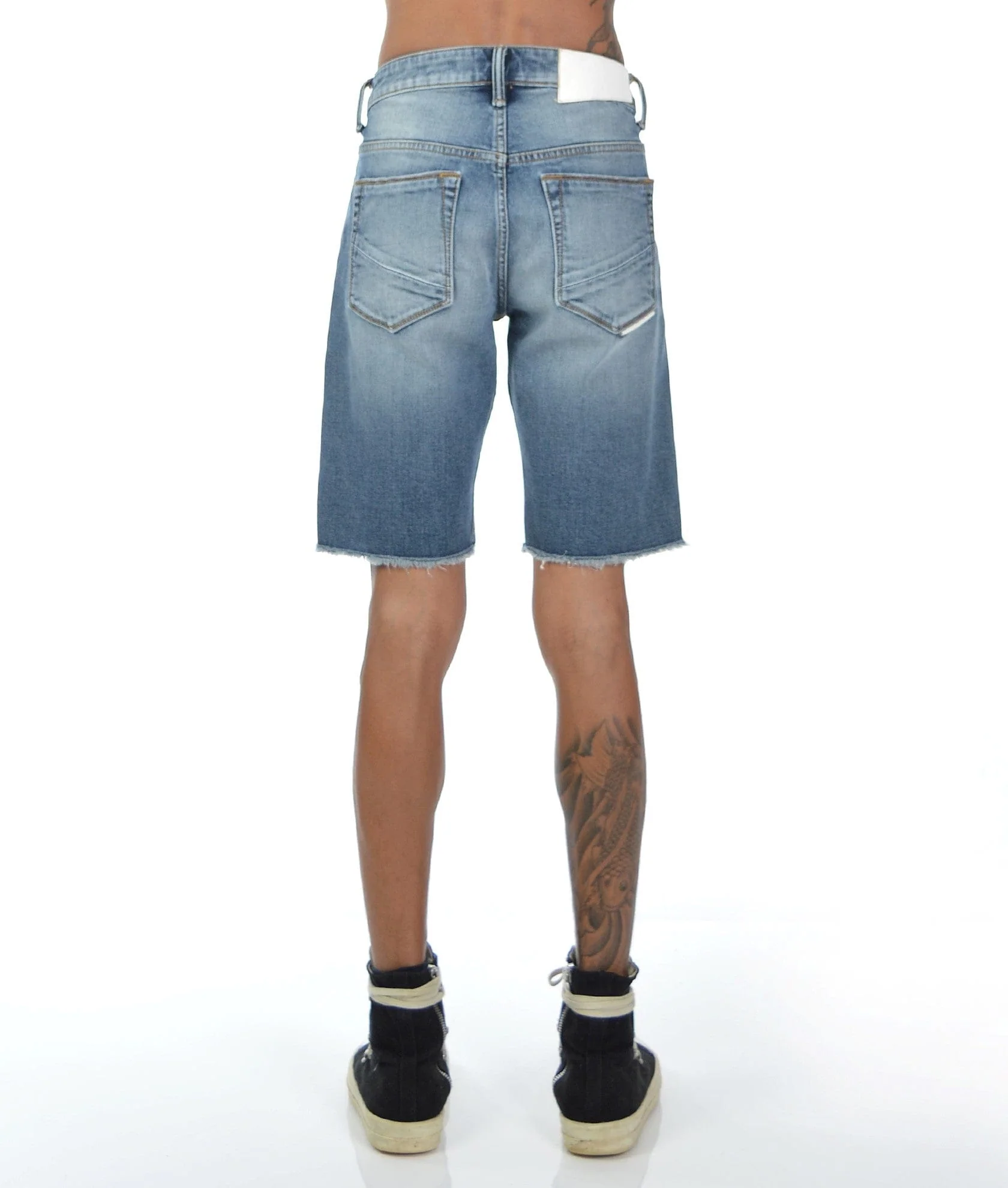 MERO SLIM SHORT STRETCH IN LIGHT SAND - Image 3