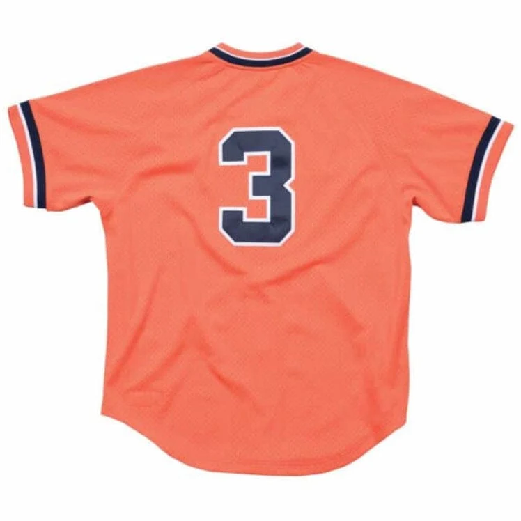 Mitchell & Ness Alan Trammel MLB Detroit Tigers 1993 Jersey (Orange) - Image 2