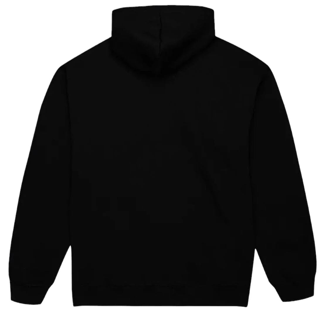 Mitchell & Ness Detroit Lions Distressed Prime Logo Wordmark Hoodie (Black) - Image 2