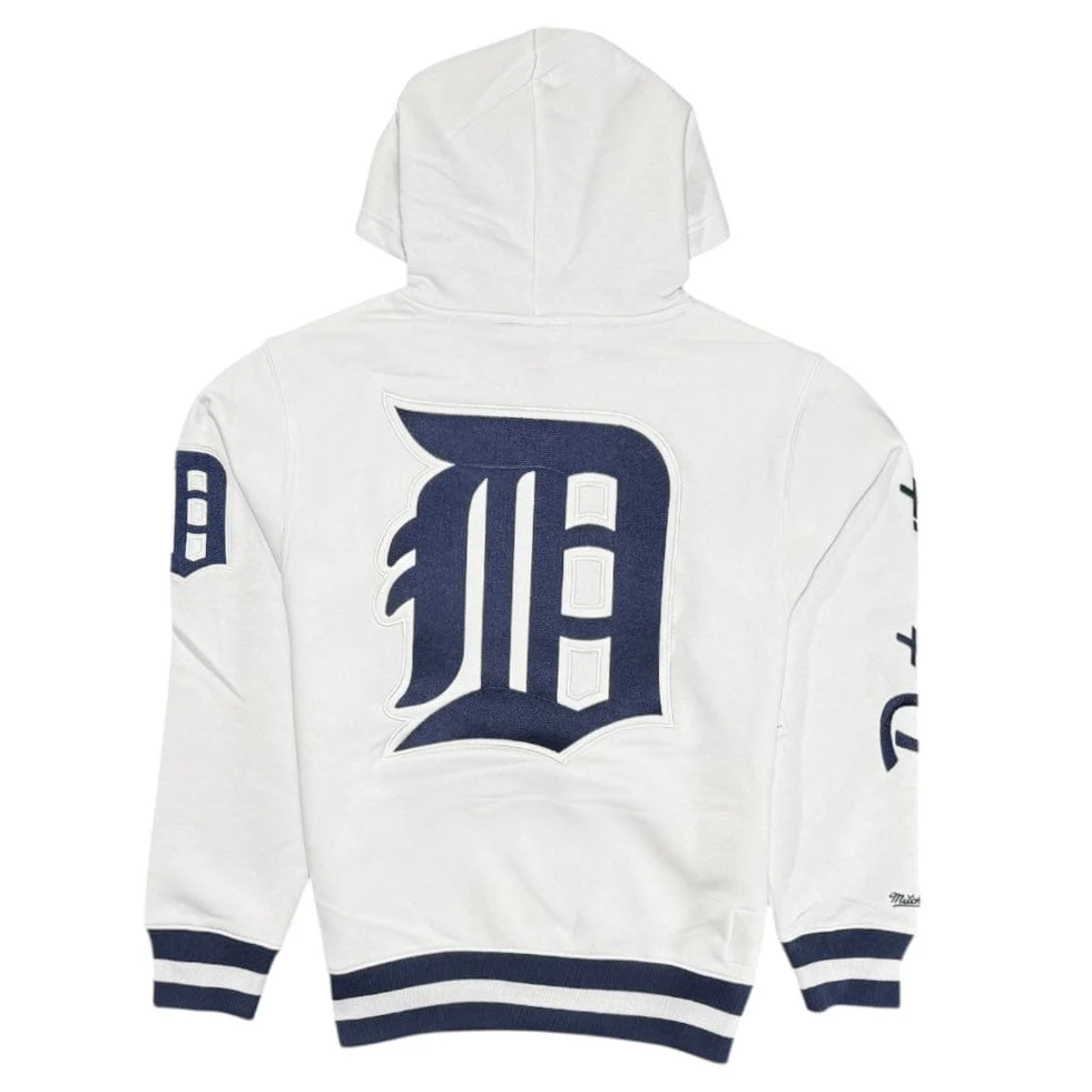 Mitchell & Ness Detroit Tigers Arctic Fleece Hoodie (White) - Image 2