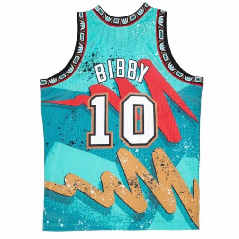 Mitchell & Ness Hyper Hoops Swingman Vancouver Grizzlies Jersey (Teal) - Image 2