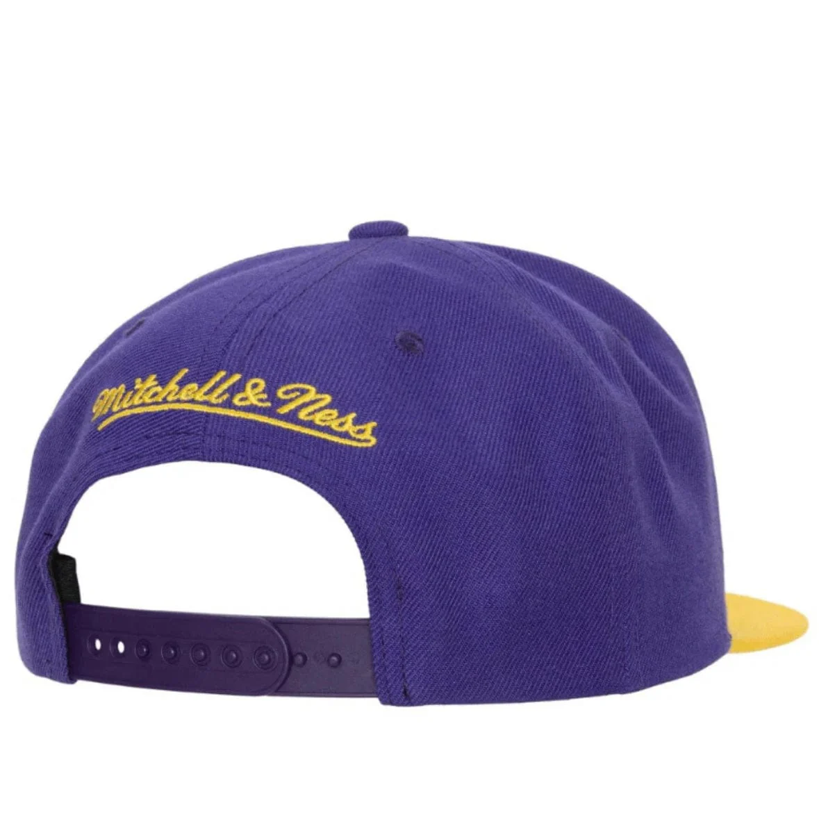 Mitchell & Ness Lakers Snapback (Purple/Yellow) - Image 2