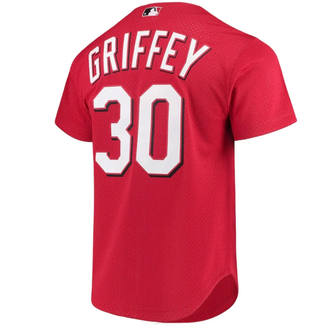 Mitchell & Ness MLB Cincinnati Reds Authentic Bp Jersey (Scarlet) - Image 3