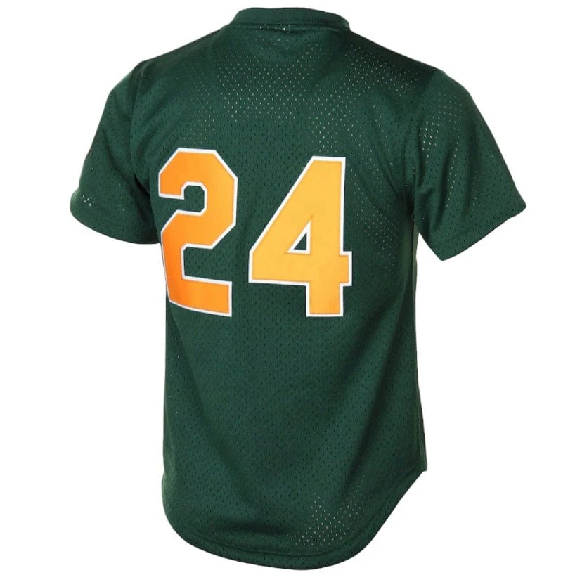 Mitchell & Ness MLB Oakland Athletics Authentic Bp Jersey (Green) - Image 3