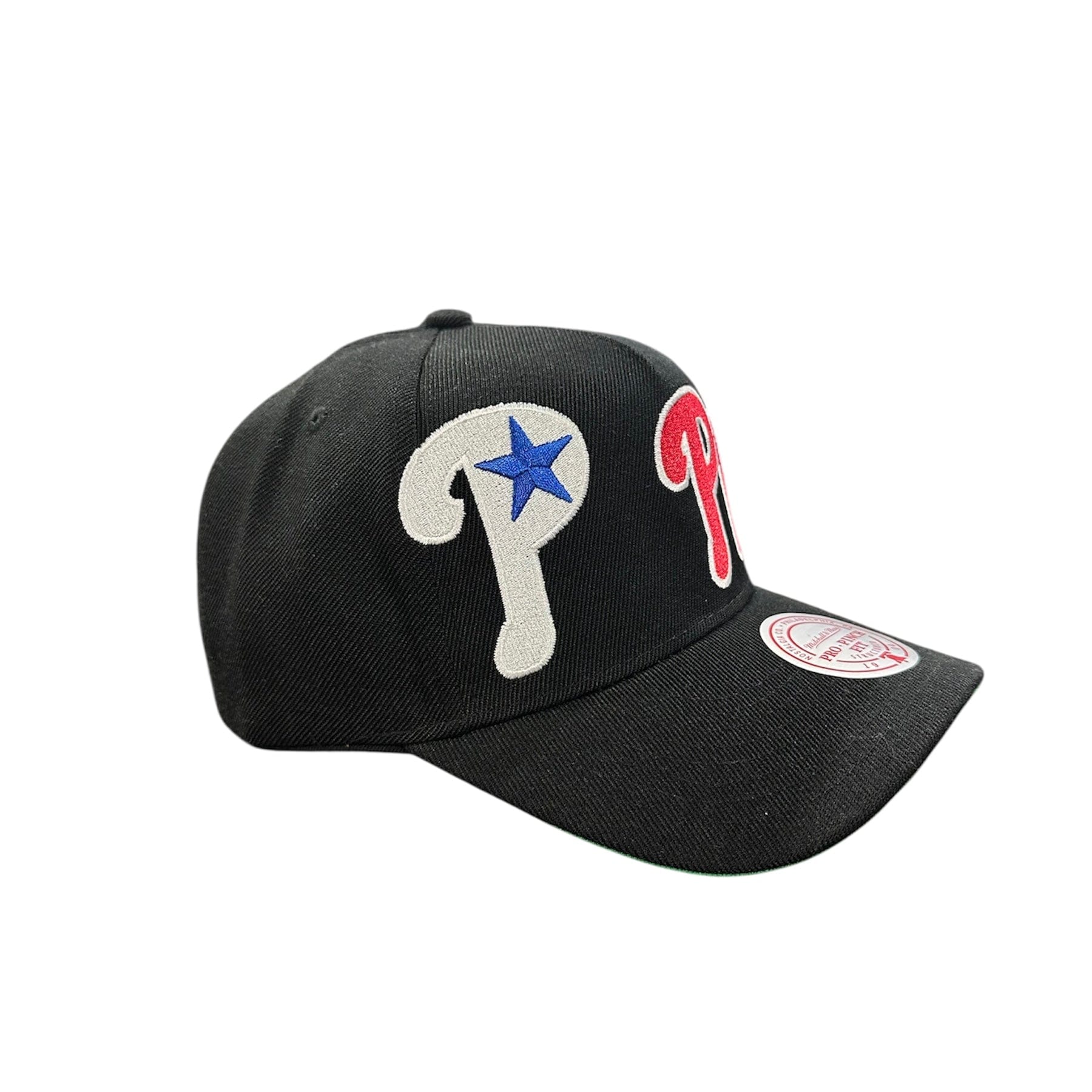 Mitchell & Ness MLB Philadelphia Phillies Busted Pro Snapback (Black) - Image 2