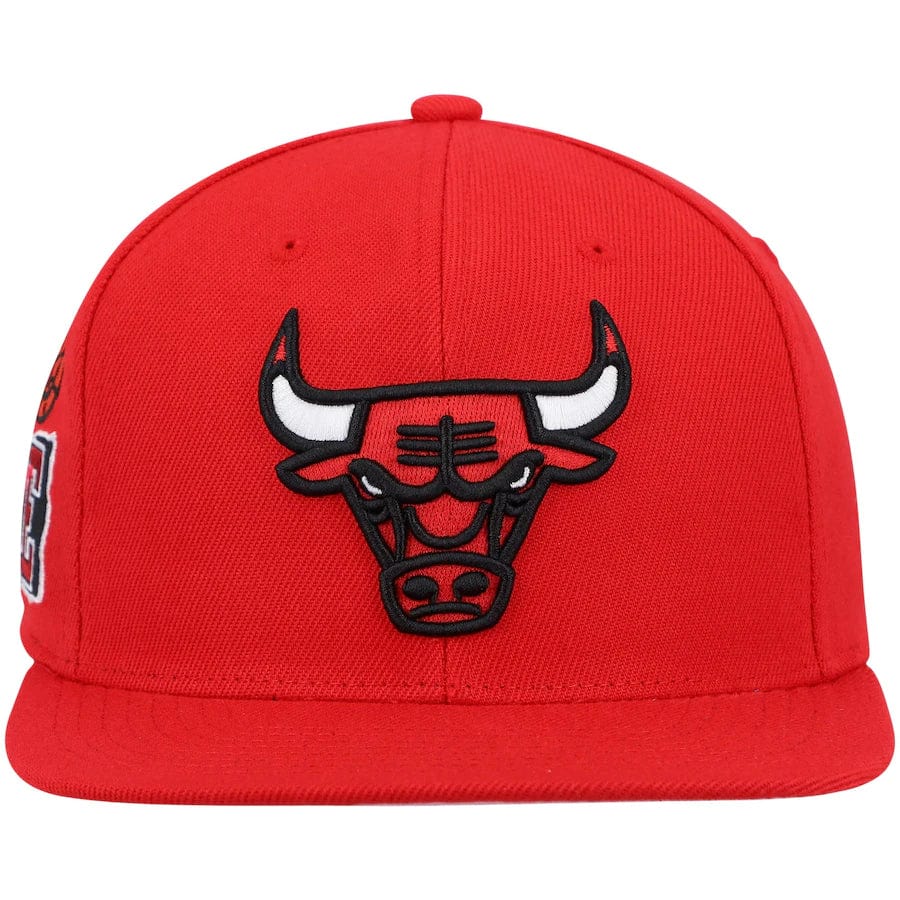 Mitchell & Ness Nba All Love Snapback Hwc Bulls (Red) - Image 2