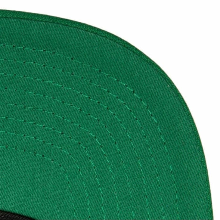 Mitchell & Ness NBA Boston Celtics Crooked Path Snapback (Black) - Image 3