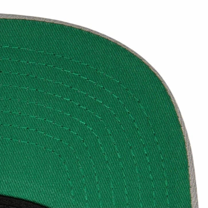 Mitchell & Ness NBA Brooklyn Nets Crooked Path Snapback (Black) - Image 3