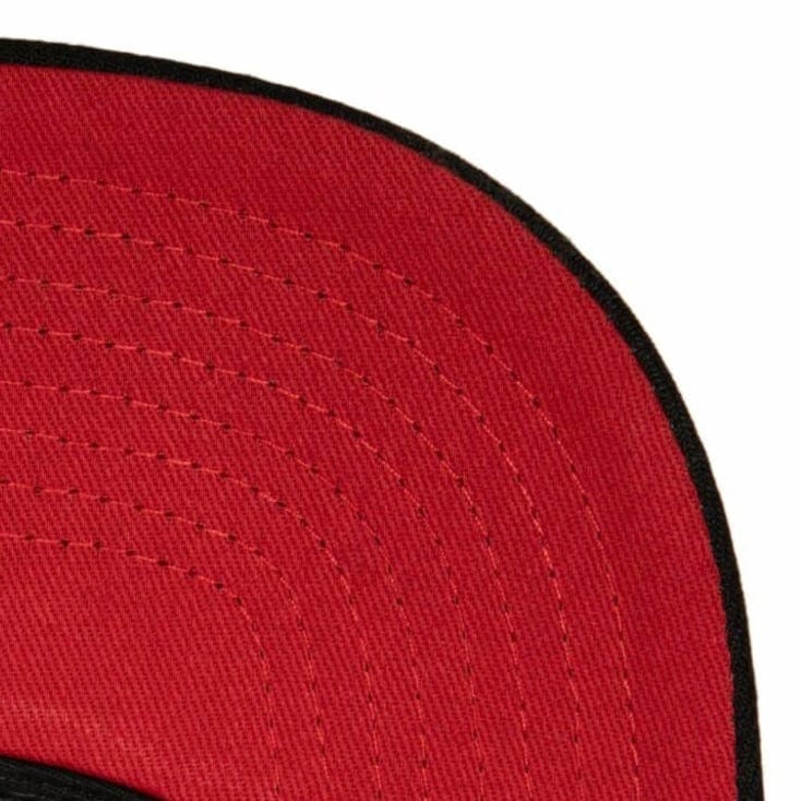 Mitchell & Ness NBA Chicago Bulls Double Trouble Snapback (Black) - Image 3