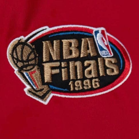 Mitchell & Ness NBA Chicago Bulls Heavyweight Jacket (Scarlet) - Image 4