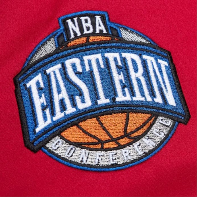 Mitchell & Ness NBA Chicago Bulls Heavyweight Satin Jacket (Scarlet) - Image 3