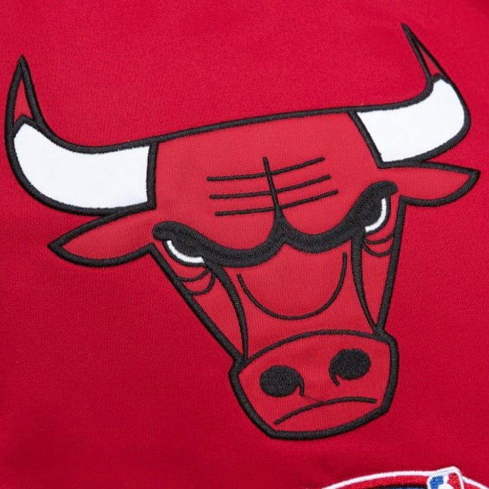 Mitchell & Ness NBA Chicago Bulls Heavyweight Satin Jacket (Scarlet) - Image 5