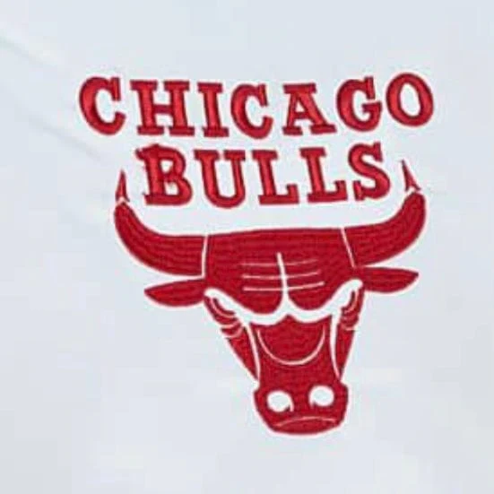 Mitchell & Ness NBA Chicago Bulls S.O.U.L Cherry Bomb Jacket (White) - Image 5