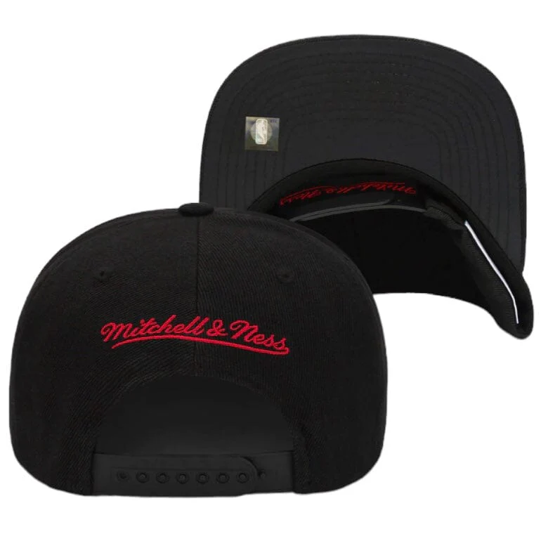 Mitchell & Ness Nba Chicago Bulls Script Snapback (Black) - Image 4