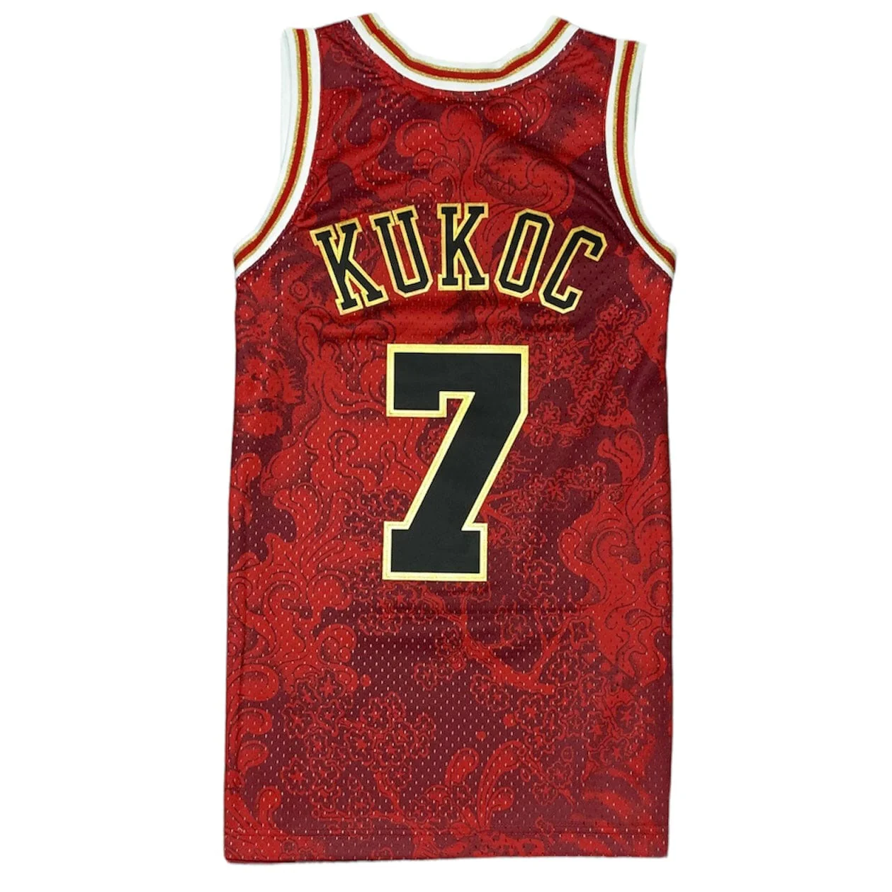 Mitchell & Ness Nba Chicago Bulls Toni Kukok Swingman Jersey (Scarlet) - Image 2