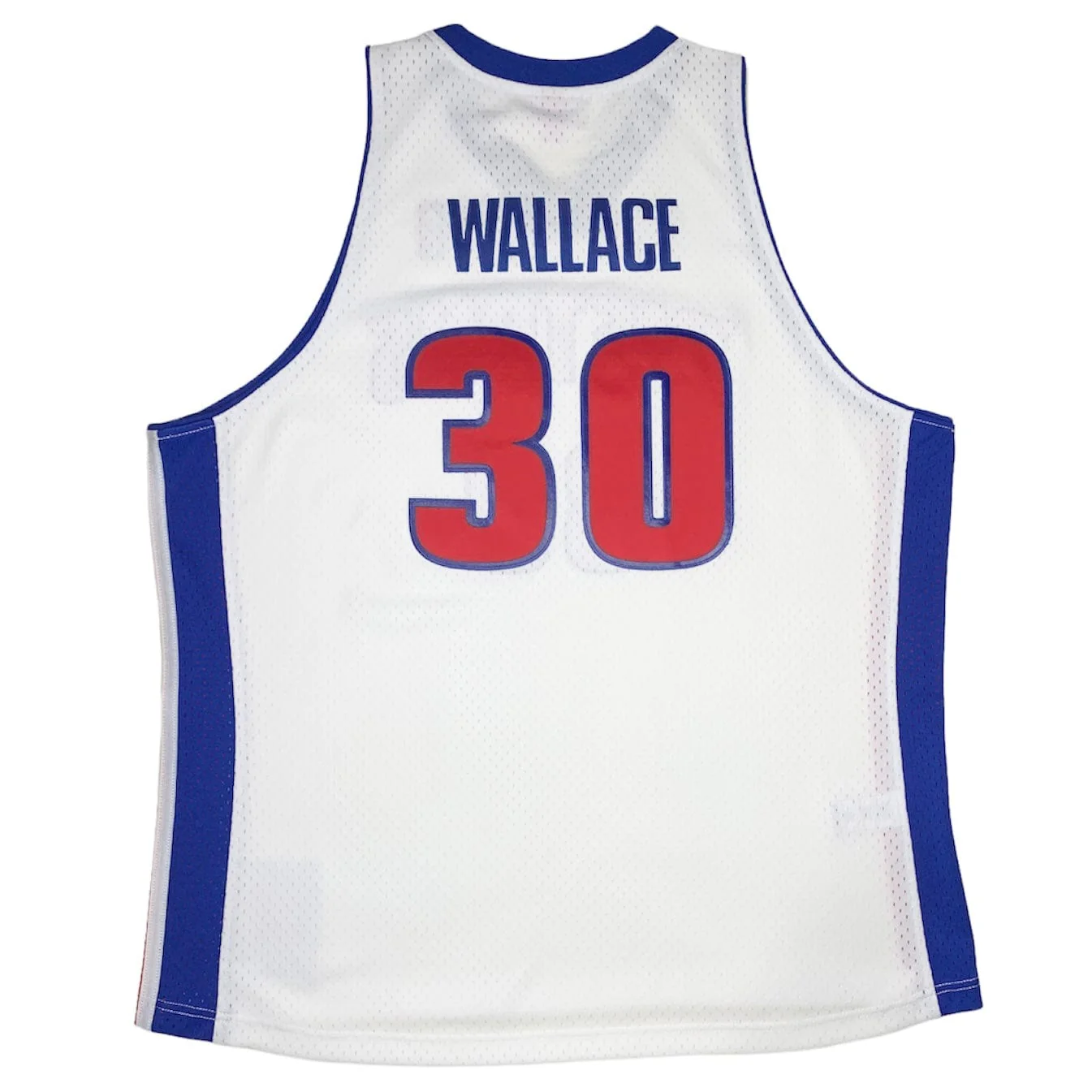 Mitchell & Ness Nba Detroit Pistons Ben Wallace Swingman Jersey (White) - BA81MB-DPI-W - Image 2
