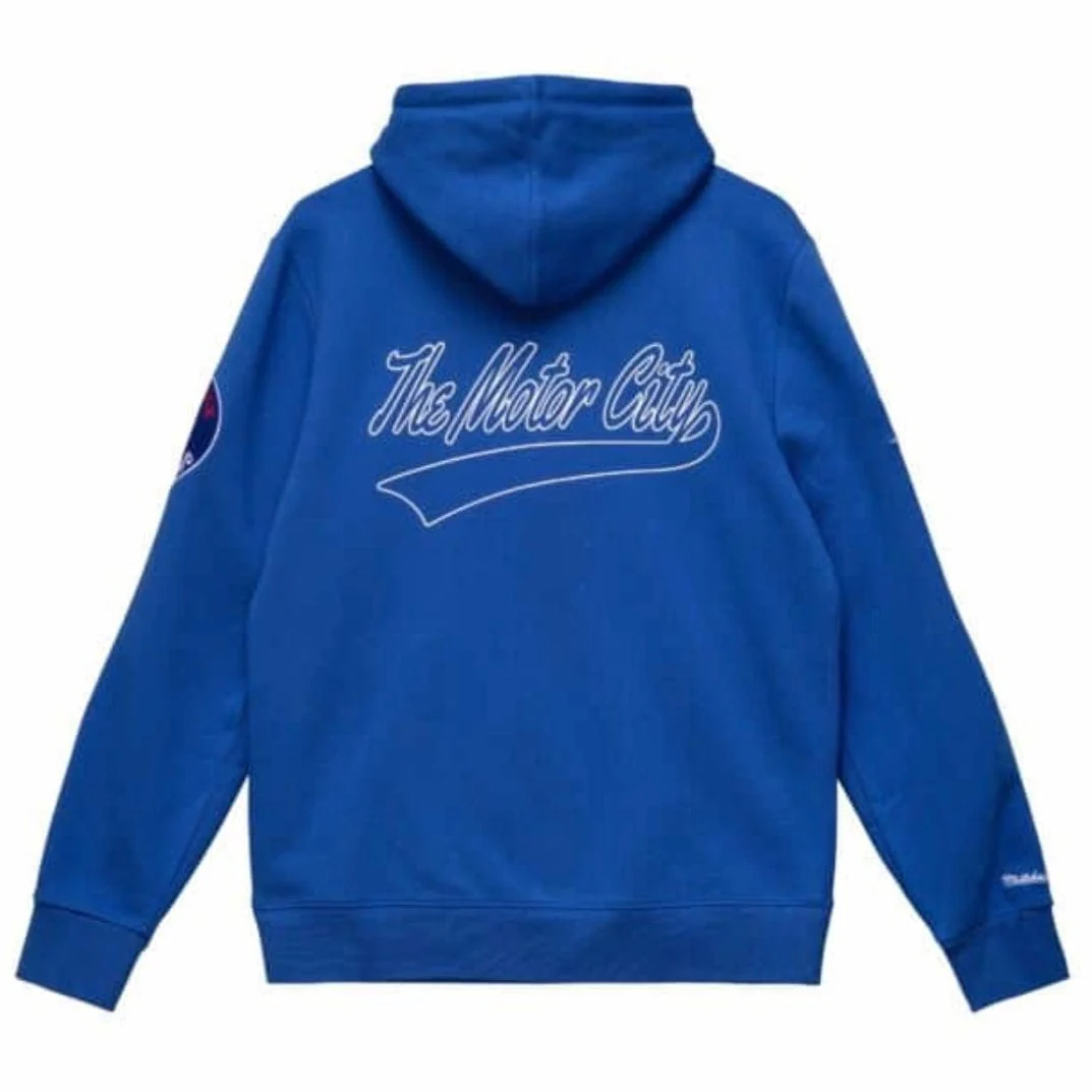 Mitchell & Ness Nba Detroit Pistons Champ City Hoodie (Royal) - Image 2