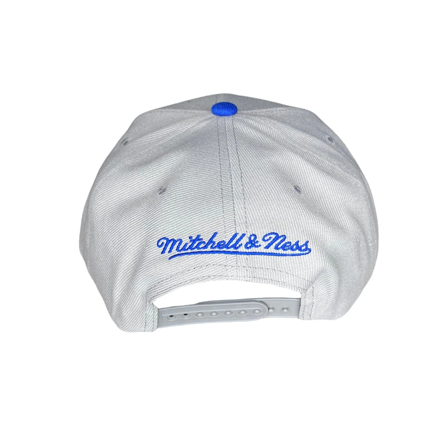 Mitchell & Ness Nba Detroit Pistons Core Basic Snapback (Grey/Royal) - Image 2