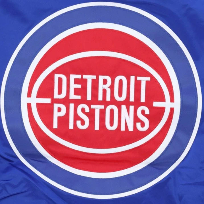 Mitchell & Ness Nba Detroit Pistons Heavyweight Jacket (Royal) - Image 5
