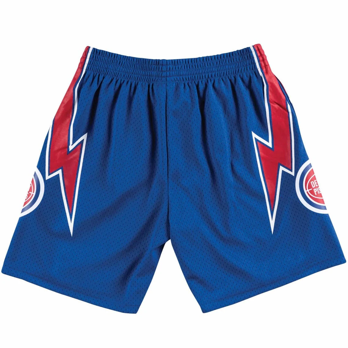 Mitchell & Ness Nba Detroit Pistons Swingman Road Shorts (Royal) - Image 3