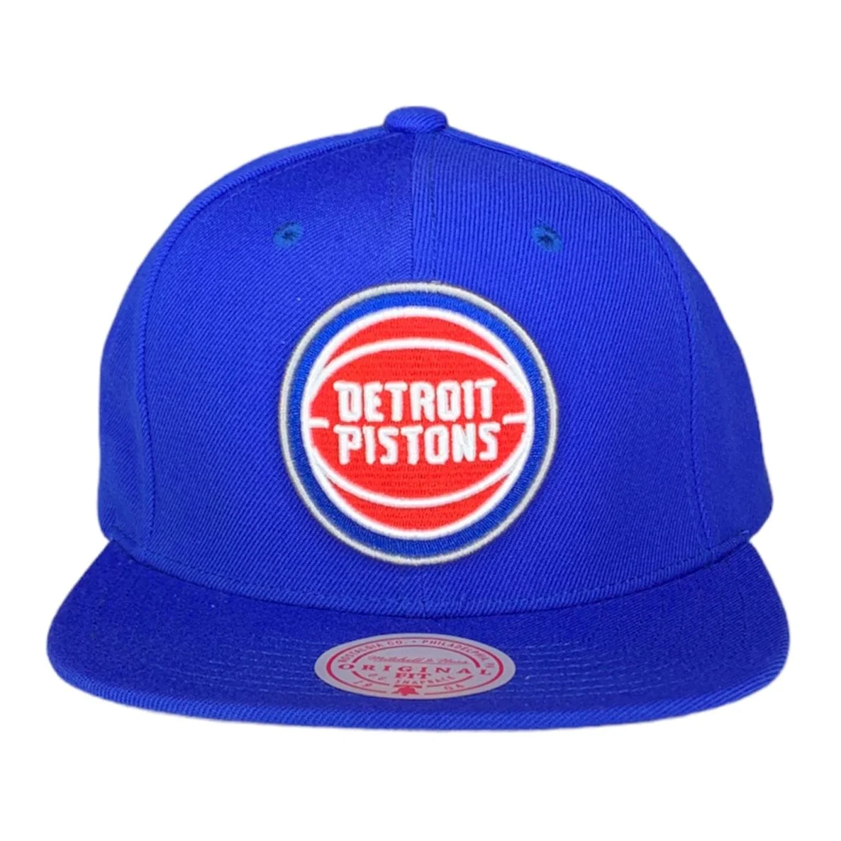 Mitchell & Ness NBA Detroit Pistons Team Ground 2.0 Snapback (Blue) - Image 2
