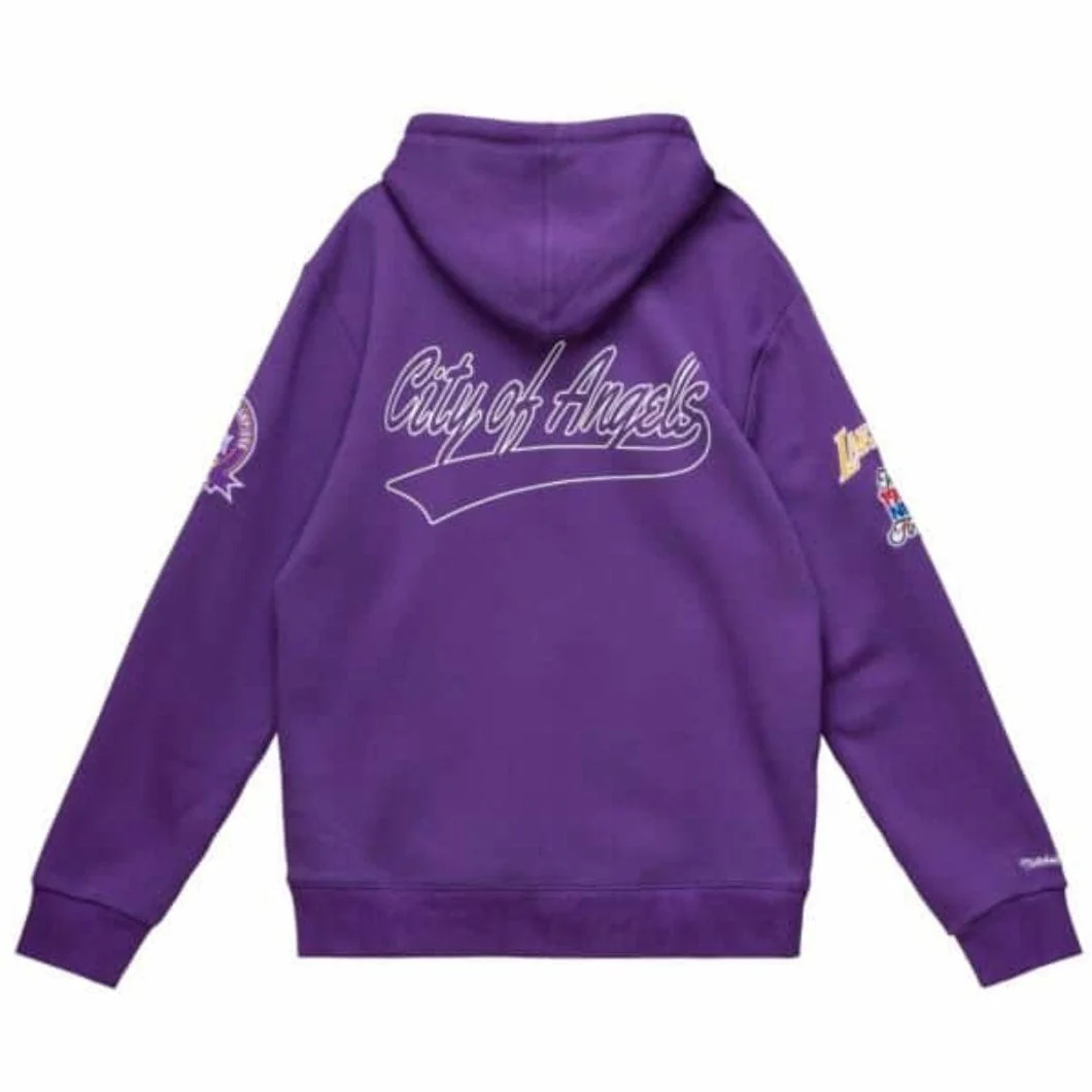 Mitchell & Ness Nba Los Angeles Lakers Champ City Hoodie (Purple) - Image 2
