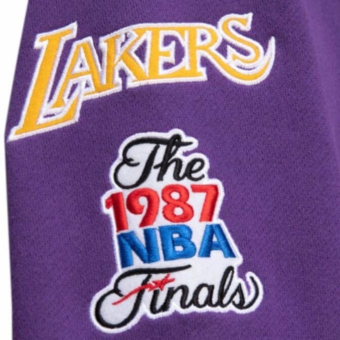 Mitchell & Ness Nba Los Angeles Lakers Champ City Hoodie (Purple) - Image 3
