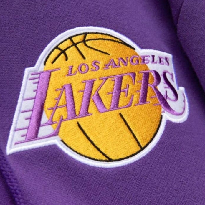 Mitchell & Ness Nba Los Angeles Lakers Champ City Hoodie (Purple) - Image 5