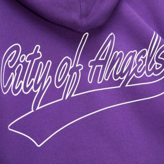 Mitchell & Ness Nba Los Angeles Lakers Champ City Hoodie (Purple) - Image 7