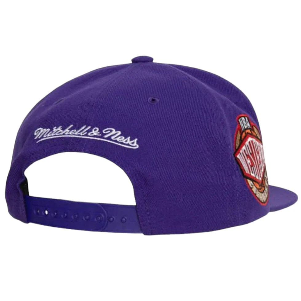 Mitchell & Ness Nba Los Angeles Lakers Conference Patch Snpback (Purple) - Image 2
