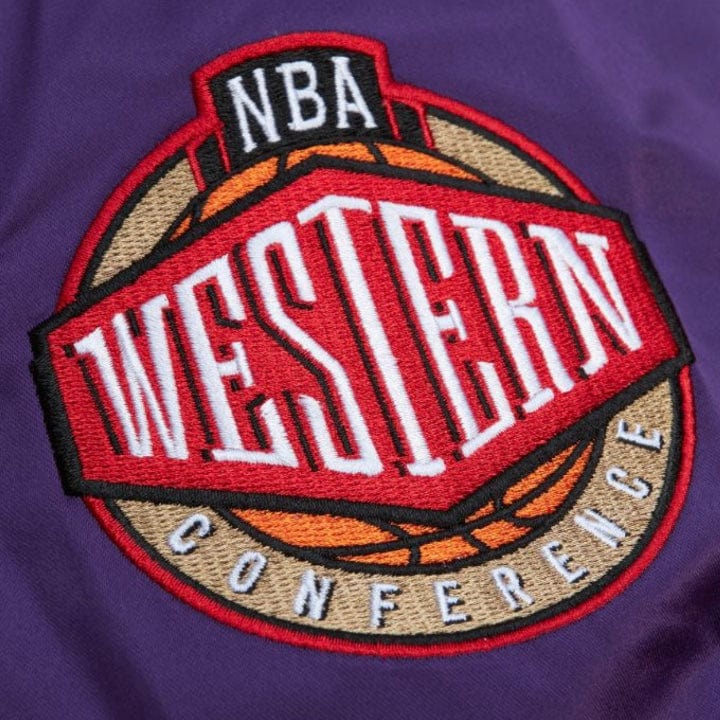 Mitchell & Ness NBA LA Lakers Team OG 2.0 Lightweight Jacket (Purple) - Image 4