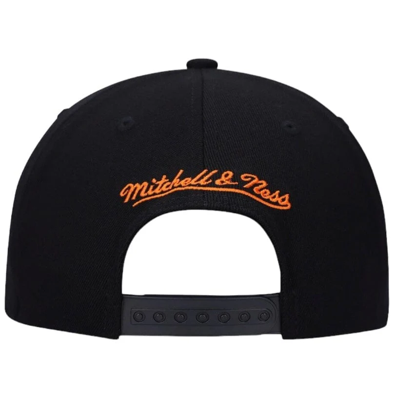Mitchell & Ness Nba New York Knicks Downtime Redline Snapback (Black) - Image 4