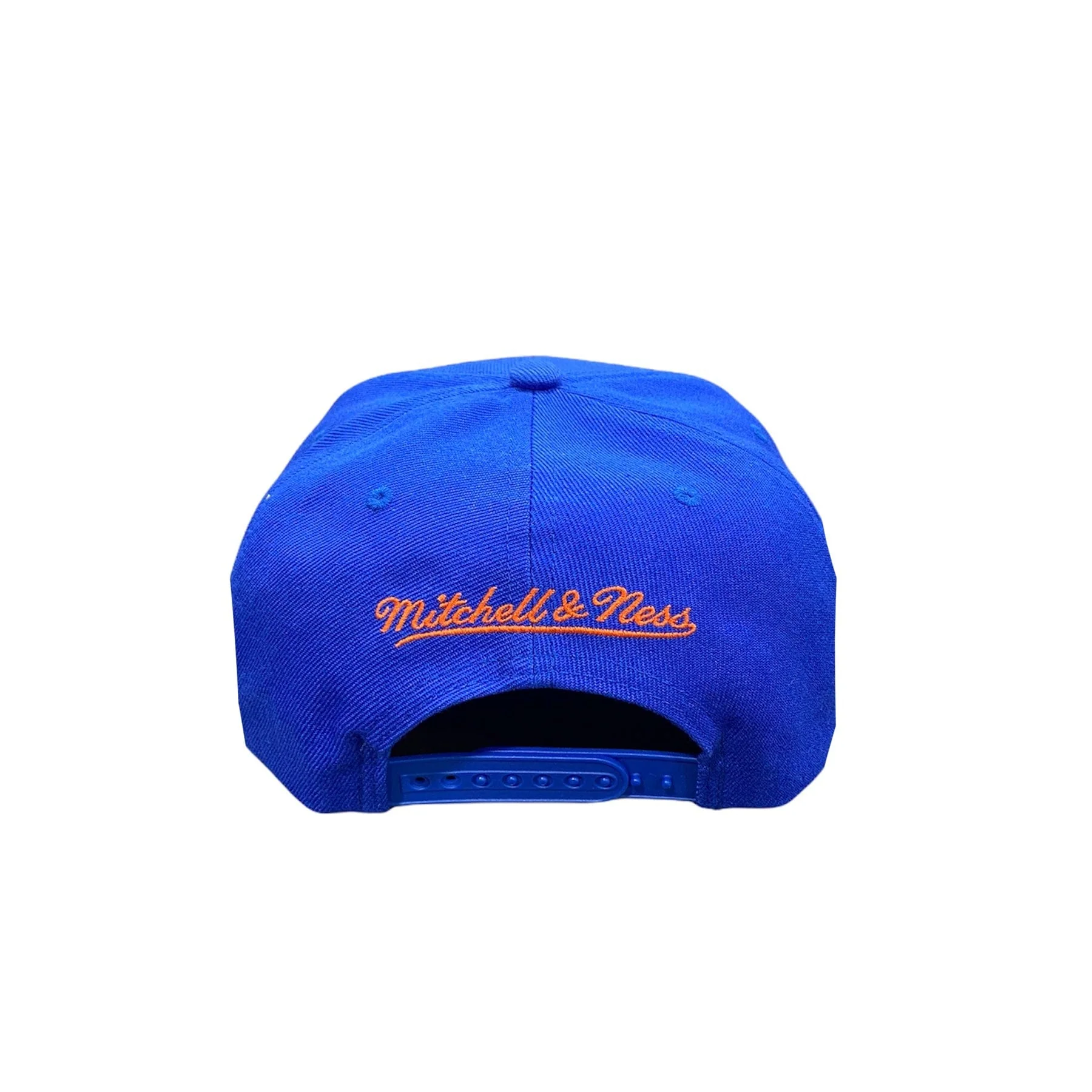 Mitchell & Ness Nba New York Knicks Team Reflective Snapback (Royal/Orange) - Image 2