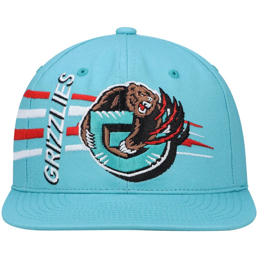 Mitchell & Ness Nba Retro Bolt Deadstock Snapback Hwc Grizzlies (Teal) - Image 2