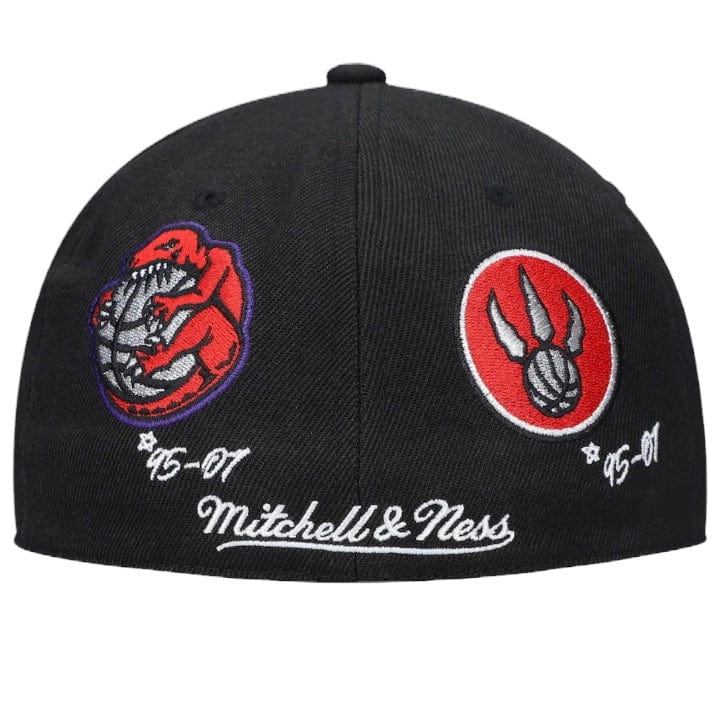 Mitchell & Ness Nba Toronto Raptors Timeline Fitted Hwc Snapback (Black) - Image 4