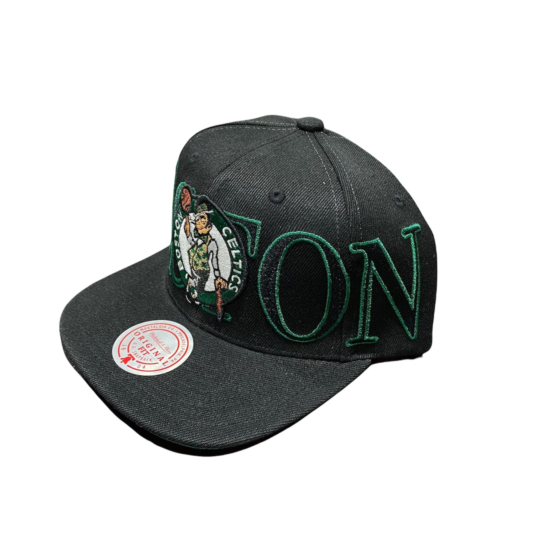 Mitchell & Ness Nba Winner Circle Celtics Snapback (Black) - Image 2