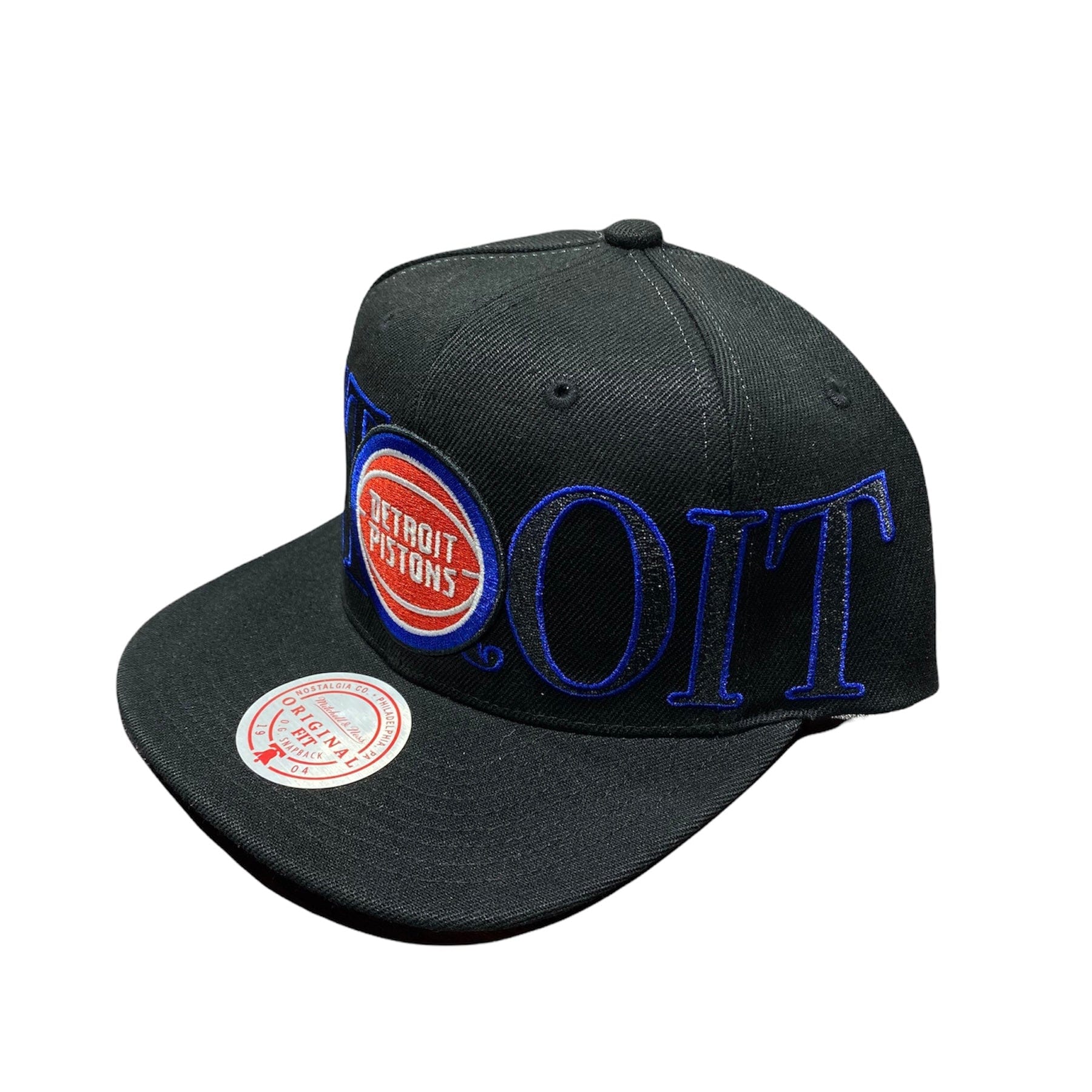 Mitchell & Ness Nba Winner Circle Pistons Snapback (Black) - Image 2