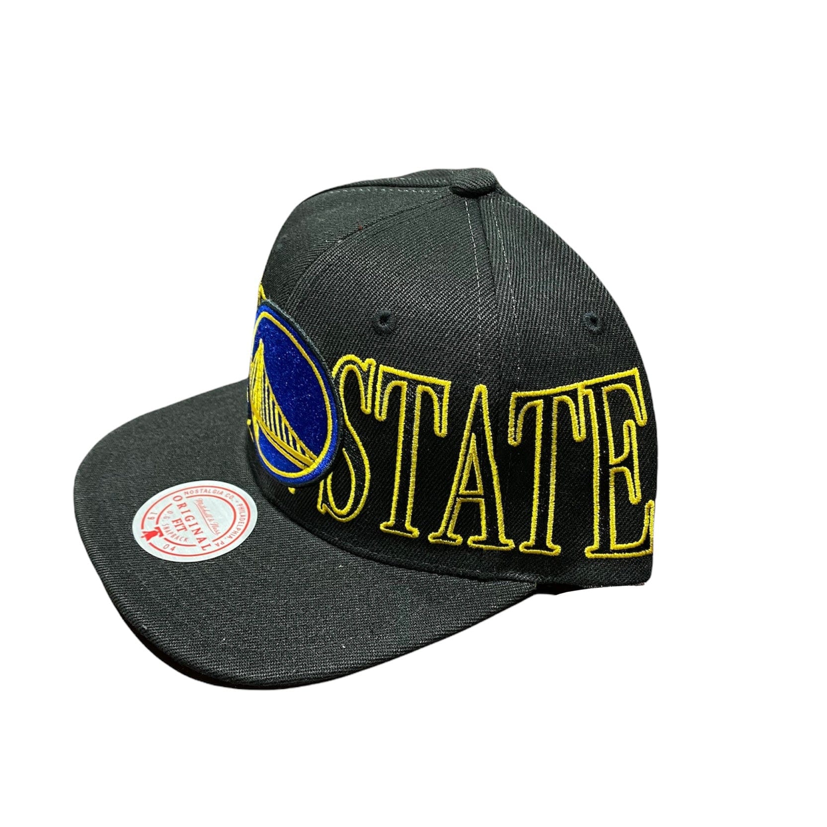Mitchell & Ness Nba Winner Circle Warriors Snapback (Black) - Image 2