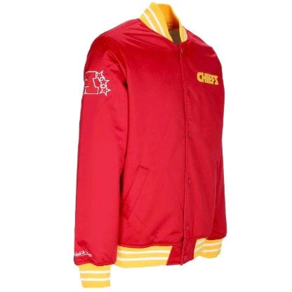 Mitchell & Ness NFL Kansas City Chiefs Heavyweight Jacket (Scarlet) - Image 2