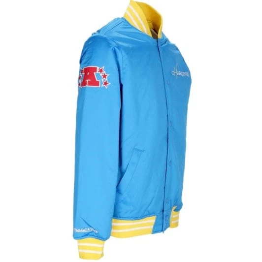 Mitchell & Ness NFL Los Angeles Chargers Heavyweight Jacket (Light Blue) - Image 2