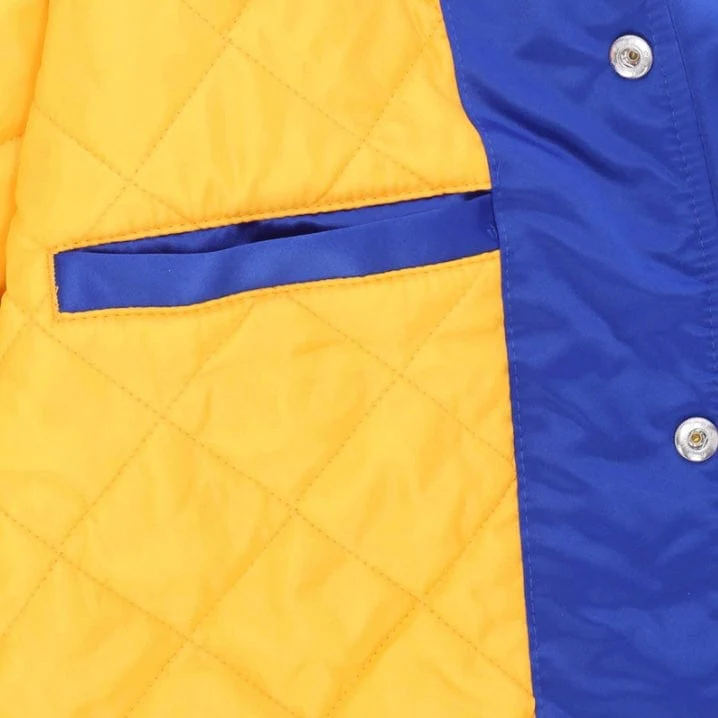 Mitchell & Ness NFL Los Angeles Rams Heavyweight Jacket (Royal) - Image 4