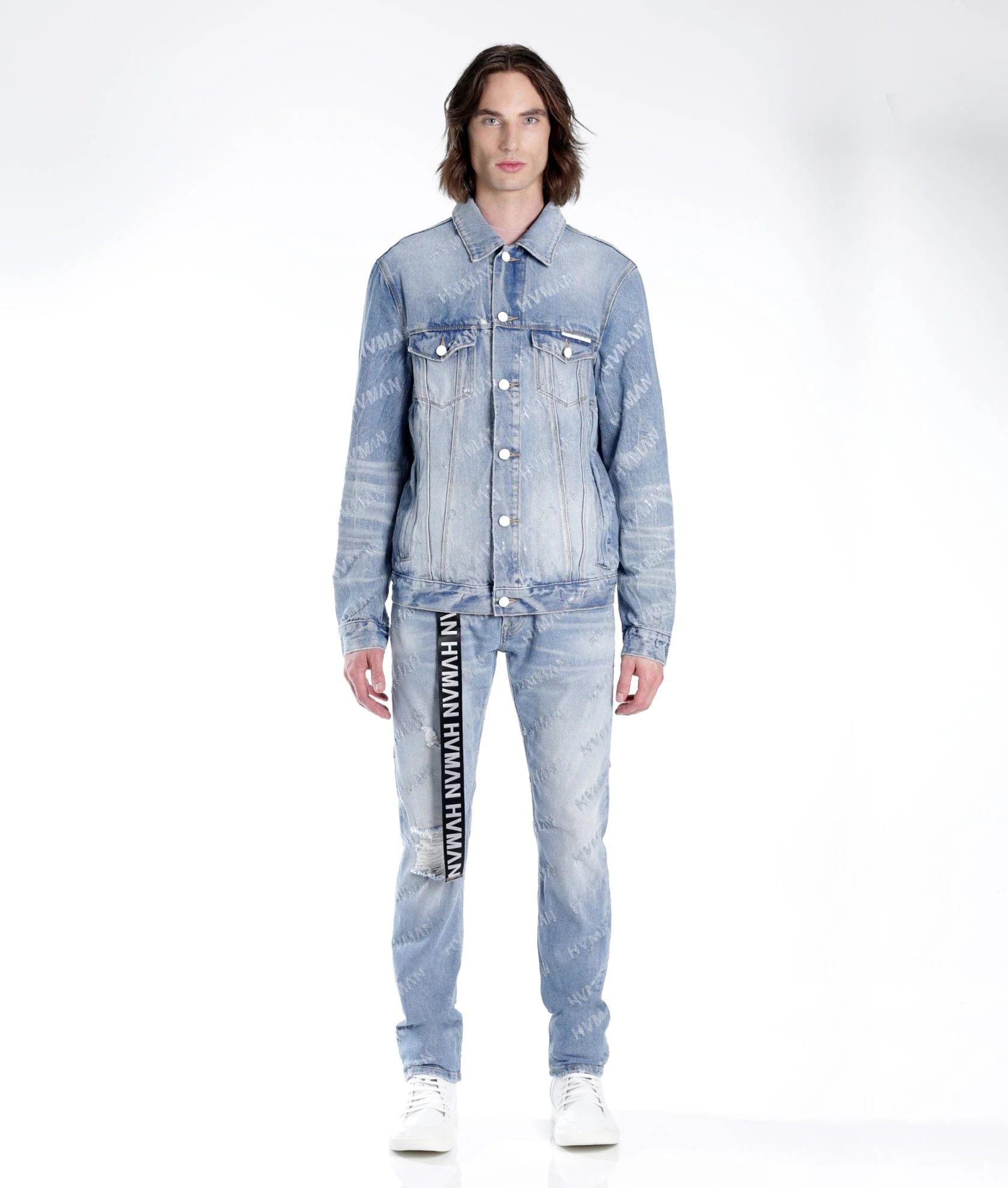 MK1 DENIM JACKET IN ACID REPEAT - Image 2