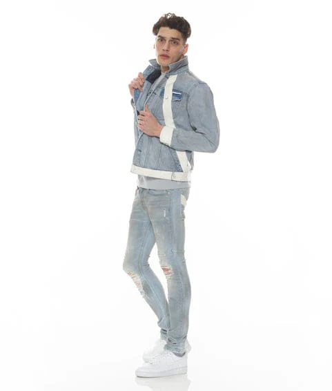 MK2 DENIM JACKET IN FALCON - Image 3