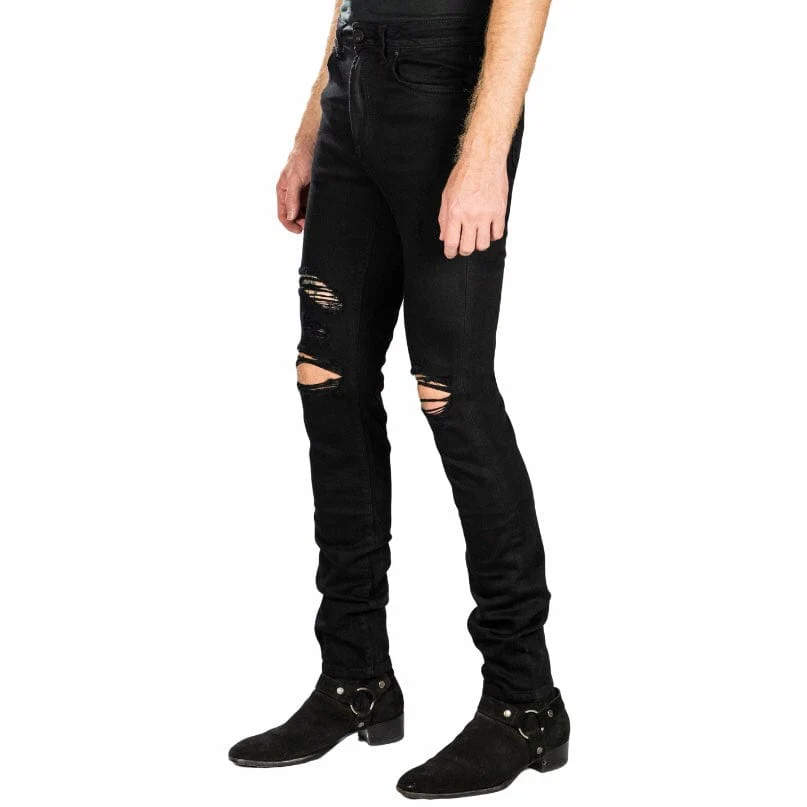 Monfrere Distressed Skinny Jeans (Slash Soiree) 1026D71001 - Image 3