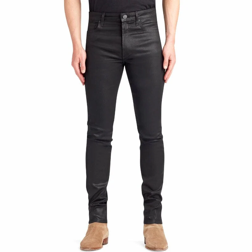 Monfrere Greyson Coated Noir Jean (Noir) 1026C19 - Image 2