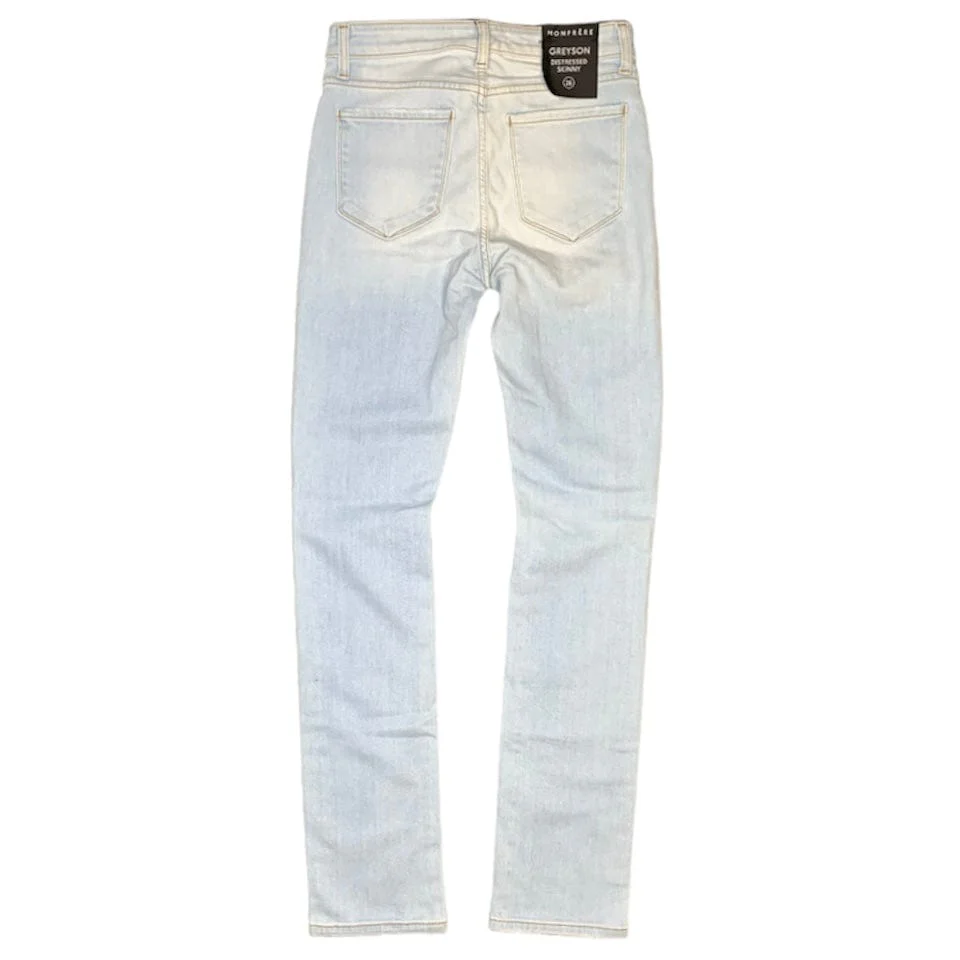 Monfrere Greyson Distressed Jean (Capri) 1026D20 - Image 2