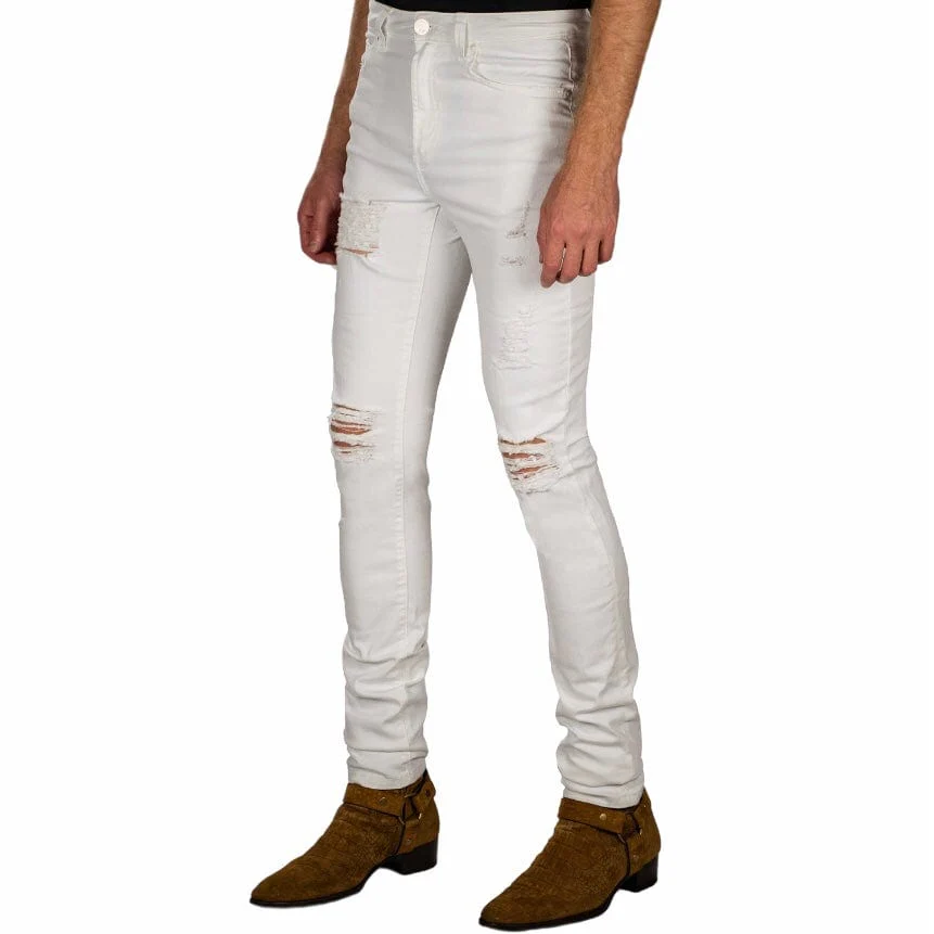 Monfrere Greyson Distressed Jean (Destroyed Blanc) 1026D21 - Image 3